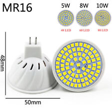 LED Bulb E27 E14 Gu10 MR16 5W-10W Blanc Froid Chaud 220v COB Ampoule Spot Light