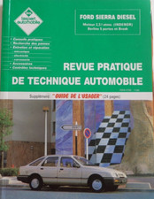 revue technique automobile RTA Ford SIERRA diesel moteur 2.3 I INDENOR