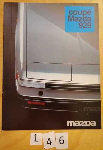 Mazda 929 coupe prospectus - 929,