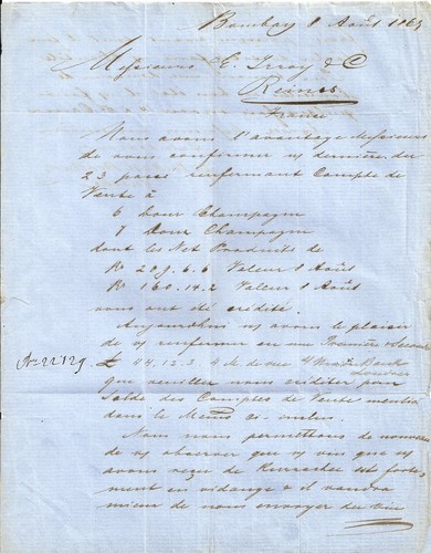Inde bombay 1867 - -,
