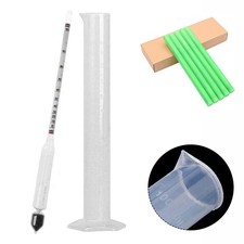 Alcoomètre Accessoires Maison Remplacement 31*2cm Alcool Hydromètre Distillati