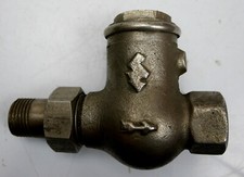  ancien clapet anti retour 3/4 radiateur fleuri  pompe chauffage central