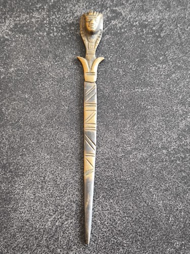 Coupe papier bronze - papier,