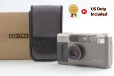 Appareil photo noir titane Contax T2 DATA BACK tout testé [N COMME NEUF++...