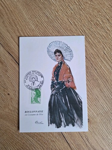Carte 1987 boulogne sur - carte,