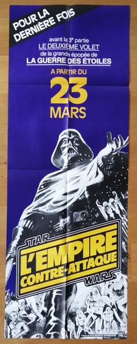 Empire contre attaque affiche - attaque,
