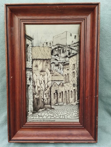 Tableau soie tissée - tableau, les