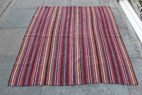 Tapis jajim kilim tribal fait - kilim,