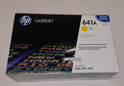 Toner jaune c9722a 641a - hp,