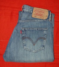 Jean Levi's 501 Droit Bleu Used W34L36