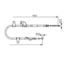 Bosch 1 987 482 080 Câble