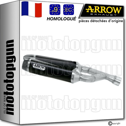 Arrow pot echappement approuve - echappement,