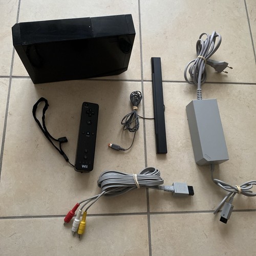 Console nintendo wii noire - console, +