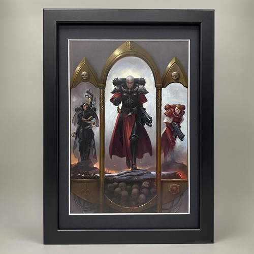 Adepta sororitas encadré art - sororitas,