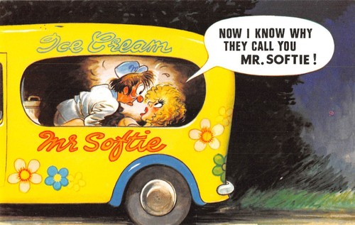 Carte postale comic - carte,