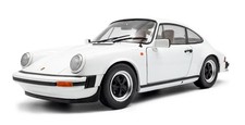 SOLIDO - Voiture de 1974 couleur blanche - PORSCHE 911 (930) 3.0 SC - 1/18 - ...