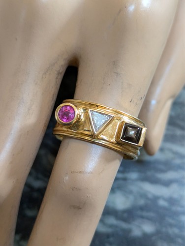 Bague carats avec vrai - bague,