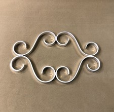 dessous de plat ERCUIS modèle ARABESQUE métal argenté Table Design Vintage 23,5