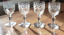 4 verres anciens Emma Portieux