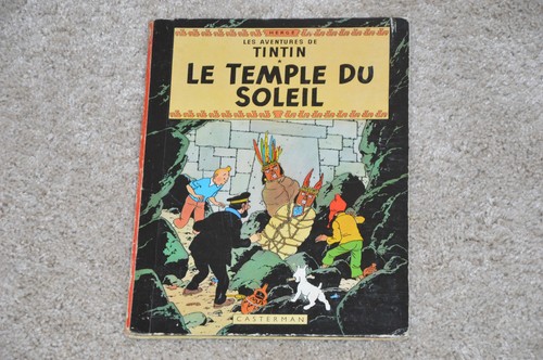 Tintin temple du - temple, soleil
