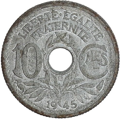 Centimes gouvernement - 10,