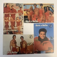 4 TELECARTES SEPA TÉLÉPHONIQUE - ALERTE À MALIBU - TRÈS RARE