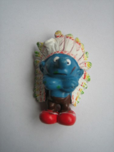Schtroumpf grand chef indien - chef,
