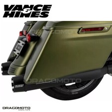 Harley FLHR 1750 ABS Road King 107 2017-2022 Blackbird Pot échappement Vance ...