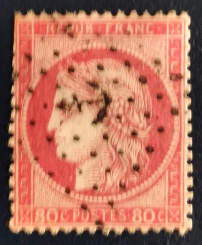 Timbres français yt57 80c - timbres,