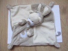 Doudou plat ours déguisé en