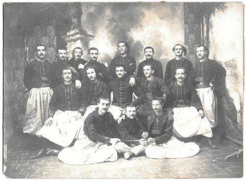 Groupe zouaves alger - groupe,