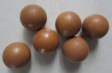Lot de 6 anciennes boules de