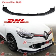 Pour Renault Clio MK4 RS Spoiler Avant Lèvre Performance Aspect Carbone Convient