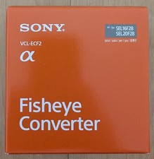 Convertisseur SONY Fisheye VCL-ECF2 pour SEL16F2.8 & SEL20F2.8 / NEUF