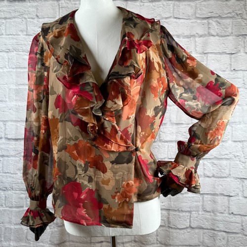 Vtg capriccio chemisier floral - vtg,