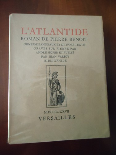 Atlantide benoit ill - de, p.benoit
