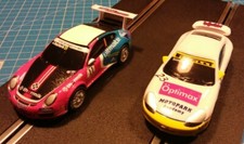lot de 2 Porsche GT3 Carrera GO 1/43 slot car (61417 et ?)