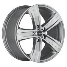 JANTES ROUES MAK STONE 5 POUR RENAULT LAGUNA III 7X17 5X114,3 SILVER WHF