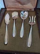 Service Complet à Mignardises Orfèvrerie "V.H" Métal Argenté