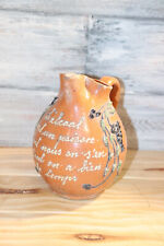 Ancien pichet en terre cuite , humoristique