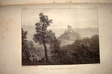 18 ALSACE RHIN Lithographie