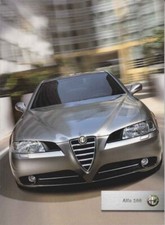 Catalogue Brochure Alfa Romeo 166 10/2003 Suisse en français