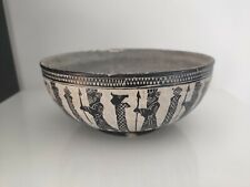 EGYPTIAN PAINTING VASE. VASE PEINTURE EGYPTIENNE  