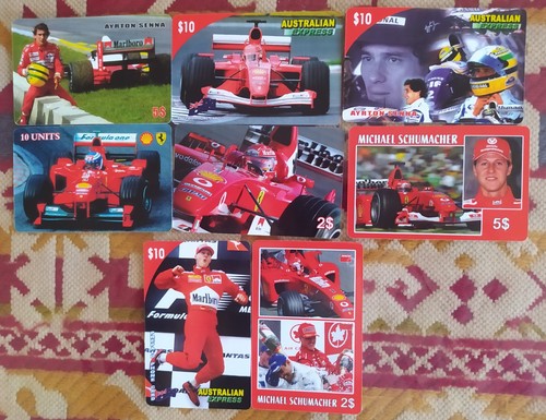 Telecartes ayrton senna - 8,