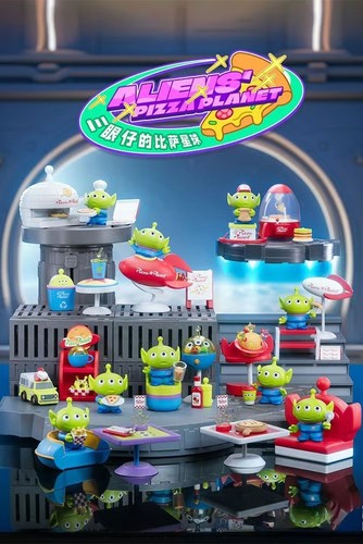 Toy story alien s pizza - toy,