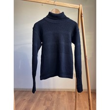 Pull en laine pêcheur col