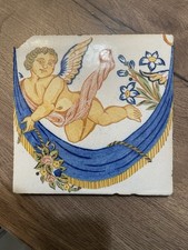 Ancien carreau en faience