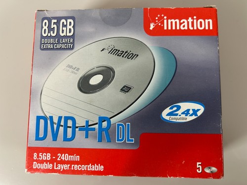 Coffret pack imation dvd r - 5, dvd+r