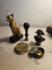 Lot objets vitrine anciens