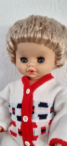 Poupon bébé clodrey blond - clodrey,